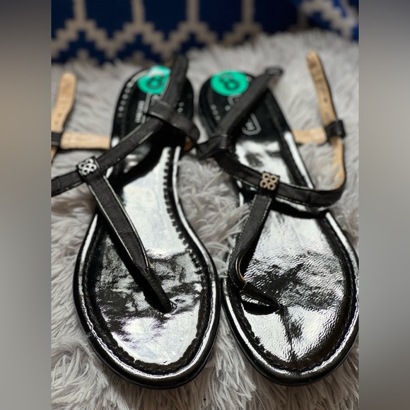 Black coach sandals - Picture 1 of 5